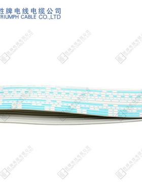 现货UL246-2输6AWG蓝白排PHZHK1.6电脑排版数据信号传环8保PVC线