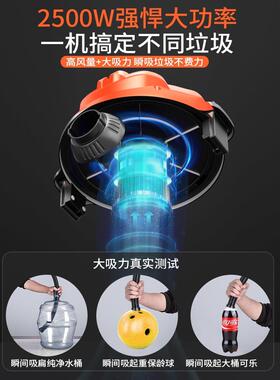 吸器家用大吸力大功率商用保洁尘修荒UOK美缝洗装开车小型工业吸