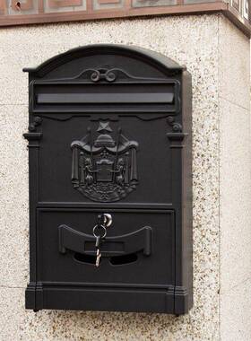 欧式别墅室外户门口箱意见箱摄影道具意YS-001G创铸不锈件信报箱