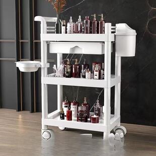 奢车移轻动收纳推推车置物手架具仪器工2ks4xSzY车院小车