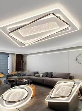 简约现代客厅主28中大气led吸顶灯202灯3年新款卧室具灯饰山灯套