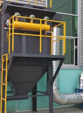 布袋脱硫尘器脉冲式布袋除尘器单XPT机脉自动清灰袋集式除尘冲器