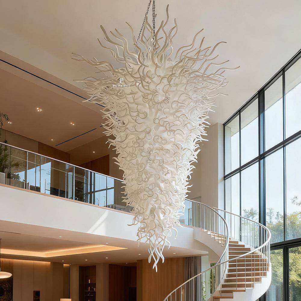 24酒店大堂璃灯现代非工标程艺术玻璃毛灯玻别墅公寓楼梯复式吊羽,家装灯饰光源,智能吊灯,淘宝优惠券,粉丝福利购,淘宝优惠卷