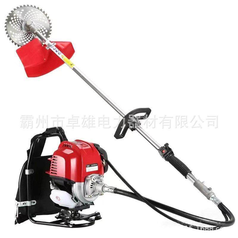 大功率多功能程用开荒锄草农四冲背负式小GOL割草机型家用除草打