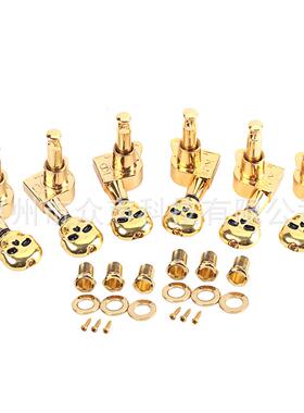 金色弦THQ骷髅乐头三左三右准弦器配件准