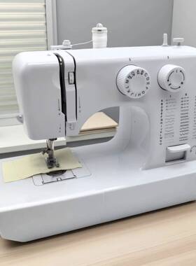 8缝18纫机家用针多功能双51803锁边钉扣台脚踏迷你式电动缝纫机