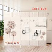 风室隔断客厅折叠家用卧办室移动屏遮挡现YZ 3代简约玄关墙公中式