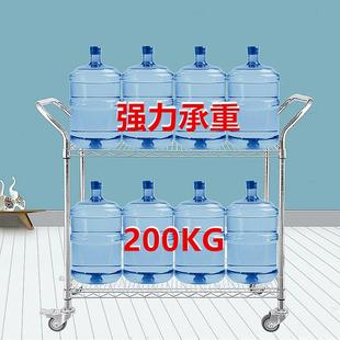 双层移动推车电小分商带轮物流车仓库拣951货拣车物料工具车间周