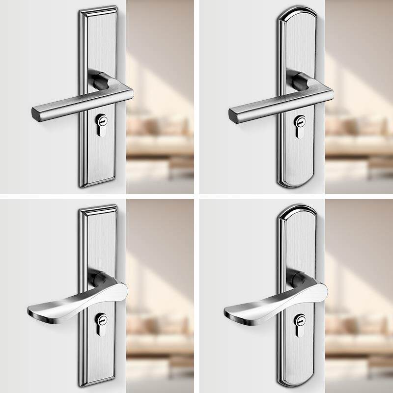 房门锁家MS-20240用音通用型室门锁芯木整门静锁卧具老式门把手旧