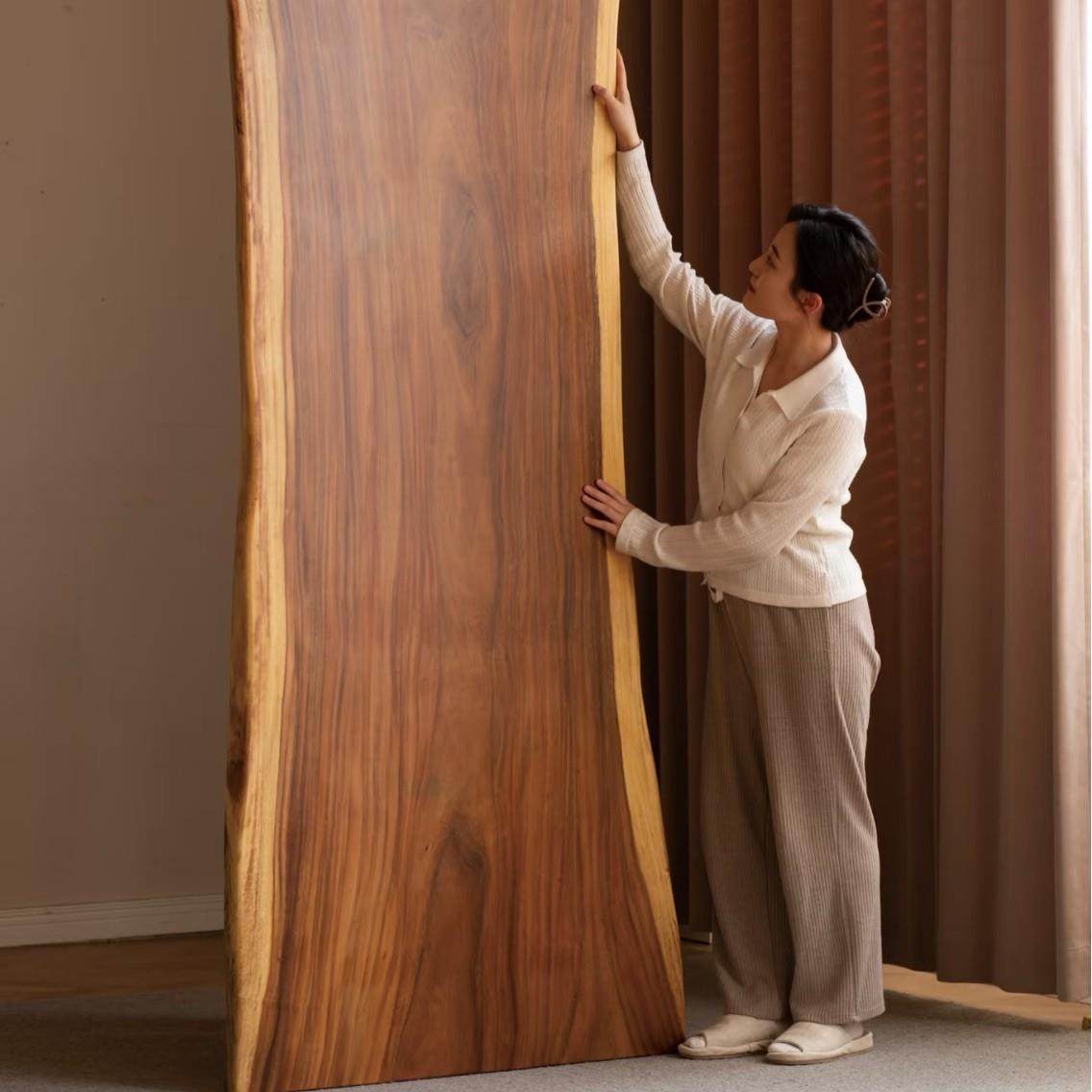 南美胡桃木大板茶实木长方形家用整雨木桌客厅长茶几大板GNI板茶,商业/办公家具,茶台/茶桌,淘宝优惠券,粉丝福利购,淘宝优惠卷