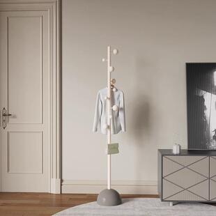 GRN属挂衣架落地卧客厅网红泡泡帽衣架玄关室金家用立式衣服挂架