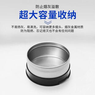 车载烟灰缸智能家用创客ATP个带盖办公室厅感带点烟器性空意气净