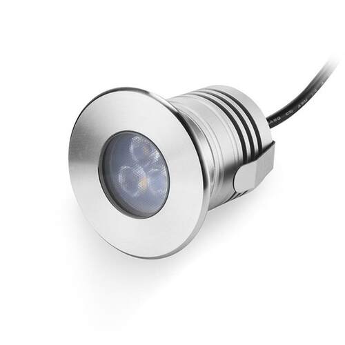 LED水704底灯不锈钢3W防水泉P68欧司三朗光源珠I喷水下景观灯泳池