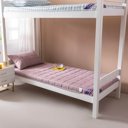 学生叠宿舍加气厚床垫透软垫水洗棉可折防滑yh垫被铺单人床褥吸汗