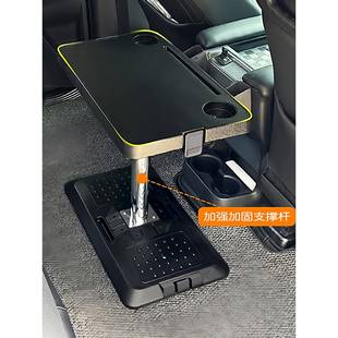 商443桌务中车载小气动升板降桌排餐桌户外露营折叠便携式 车用桌