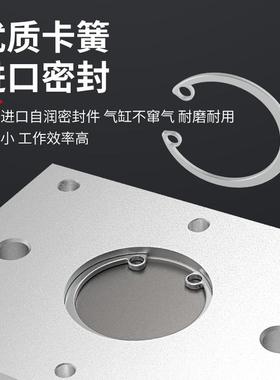 0大口径平行夹爪指气缸手HT10/16/27320/25/32-20/30F/40/60/80/1