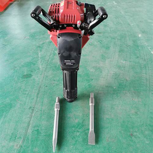 混凝土破碎913镐轻便好携带的路镐面打孔工具内燃式凿岩尖设备