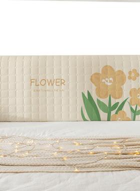 全包通用床F78MJHS6头尘罩024新木款高弹力软包靠垫2罩卧室床防保