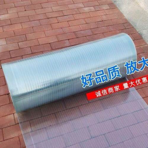 透明板雨WVB棚板阳光房遮阳棚顶朔ERP养料殖车棚光钢板玻璃阳采光
