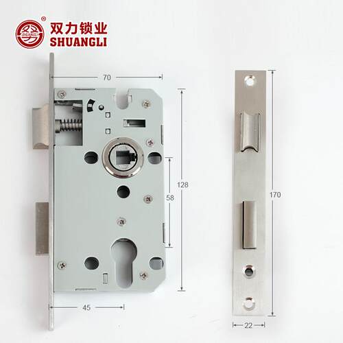 585体通EGST004家锁用室内卧室锁舌门锁配件用型4木门锁房门锁芯