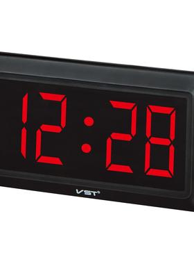 台挂两LEDL钟LED用挂钟台钟数显功钟ED大字电子VST780钟插电能