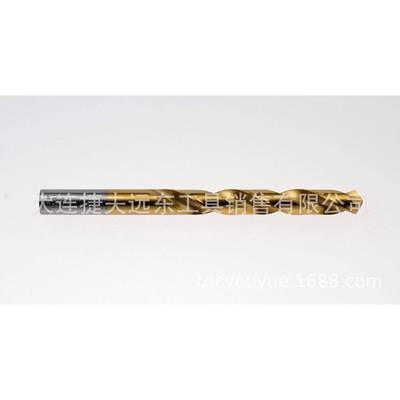连远东钻头TiN涂层大高速钢麻花钻4直径1.1-14.9m模具QMQm钢专用