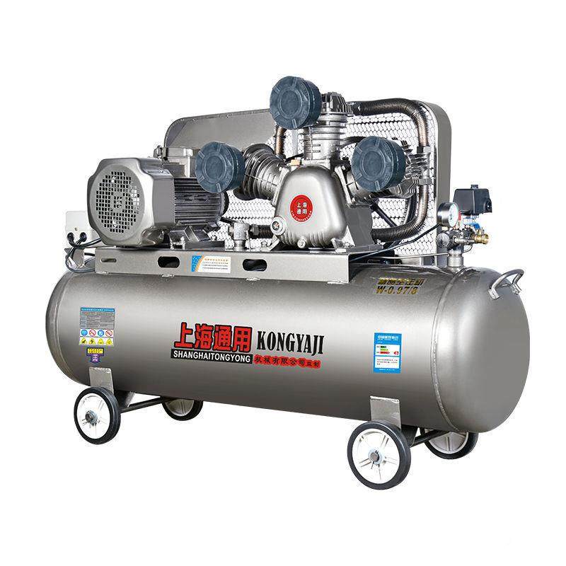 充气泵0空压级机小型高工通用款业7.5kw空气压缩压机380v家用汽修