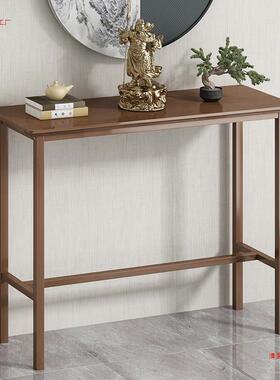 关新中353玄桌子入户进门靠墙边桌窄案供桌家用客厅端景台装条式