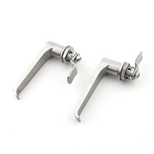 3L15340L04不锈手柄化锁L型把手锁工业机钢柜手门执锁自动设备门