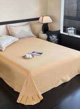 纯棉CCZ加厚磨m毛床单单件100全棉宿舍单人被单双人1.518米保暖.