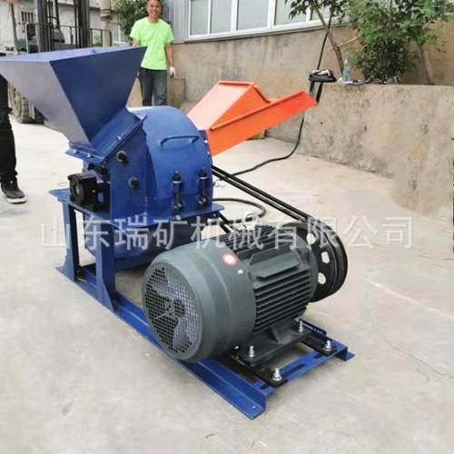 木木料树动枝粉机果园林移420碎枝机碎木机材树木粉碎机碎小型家