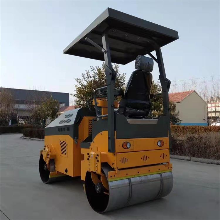 吨2吨双型钢轮家3驾驶式震动小压路机603吨小型压路机