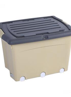 带锁的收箱大号用柜储物学家生宿19215舍密纳码锁整理盒可上锁塑