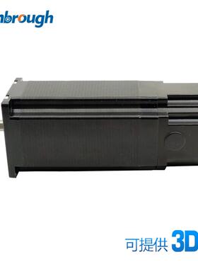 两相5径7永磁刹车步进电机机身矩长115MM力357HSB115.5NM轴8.0