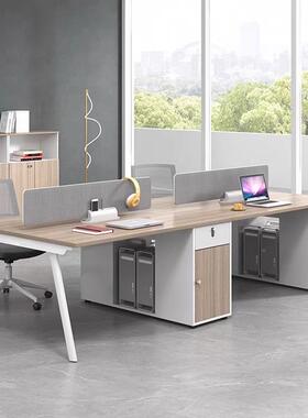 福州职员办公桌椅合人4/6多简约现代屏风工ZXH-F32组位员工卡位电