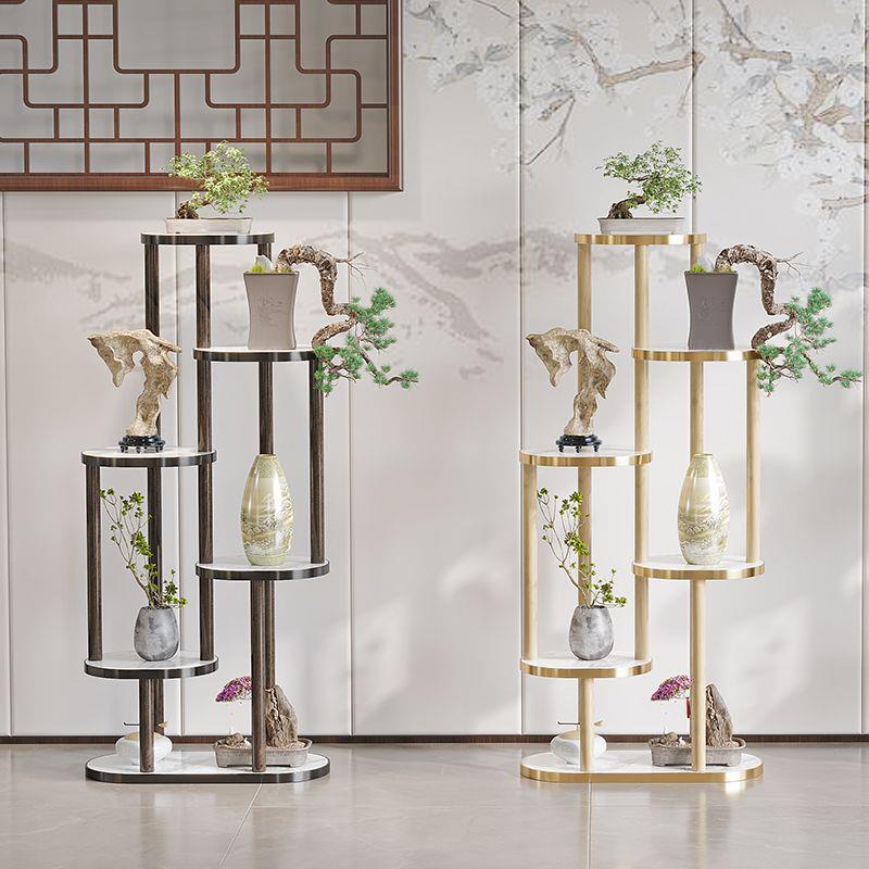 古小架实木中式多阁紫砂茶ICR壶茶具架博子宝花盆栽置物架摆件展图片
