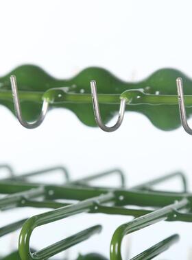 固定夹具件丝印配u方形连接挂具方钢夹配扣塑料件G6650电镀夹40管