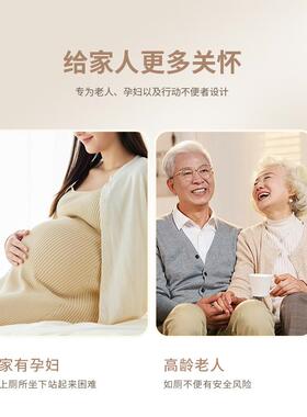 折叠不钢坐便椅孕妇老锈人WHA厕厕所凳厕改坐椅移动加蹲粗防滑改