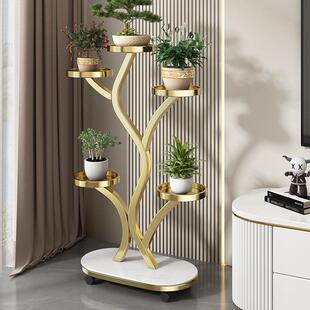 端花架子客厅多落向地式阳高台置物架多ILV肉花架万轮铁艺花盆托