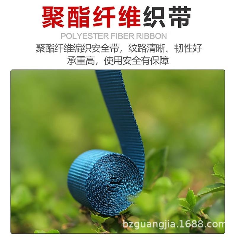 儿童儿童安全全身五点式安带游乐高场空全安全绳双挂钩国标落悬坠