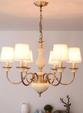 吊灯全铜式客厅灯美现代简约卧室灯63760餐厅意8头大气创家用灯