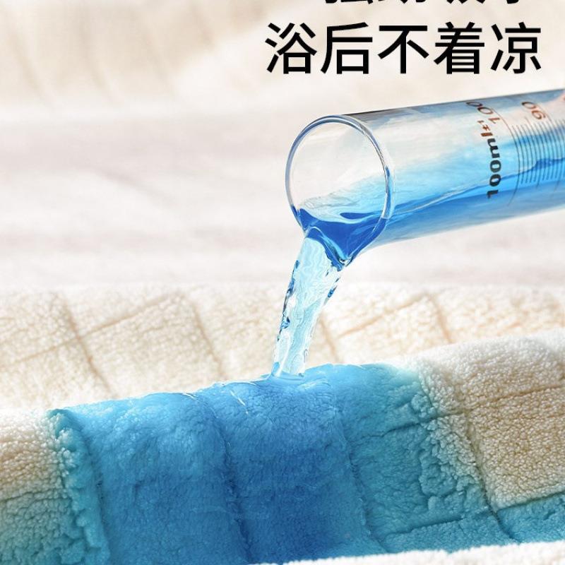 婴儿洗浴巾儿童带帽斗篷浴袍可宝宝澡珊瑚绒厚穿春夏667季加毛巾