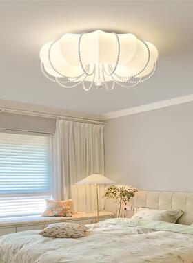 主CFP卧室灯法式珍珠奶油风024年童新2款全光谱护眼房高显指儿吸