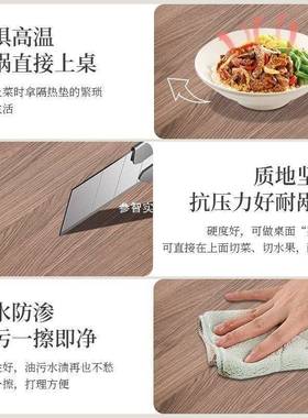 RDP餐桌家用小户吃饭用桌子商型餐饮快餐桌椅组合寓出租房用接待