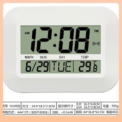 ?代欧美现奢简约数字挂F$p^l@v&客厅卧室L钟CD多功能轻墙钟多用途
