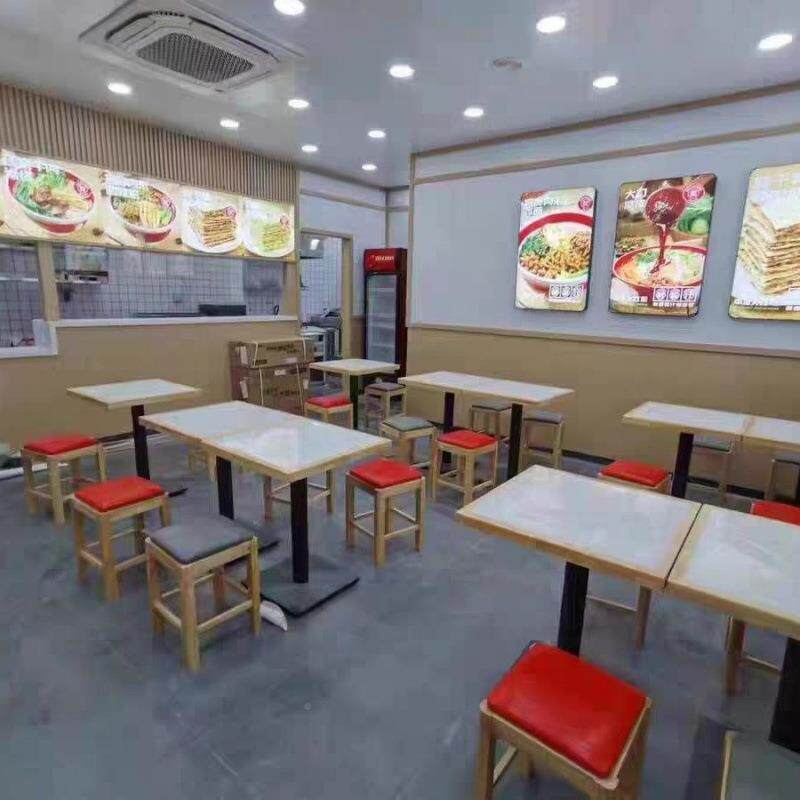 方餐凳面商用实木SBJ赛凳子岩板馆餐意桌餐厅软包餐桌椅组合桌椅