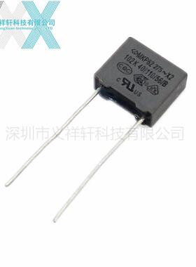 厦门法拉距MKP621002K275V102K275AFC脚P7.5mmX2安规电容1N100PF