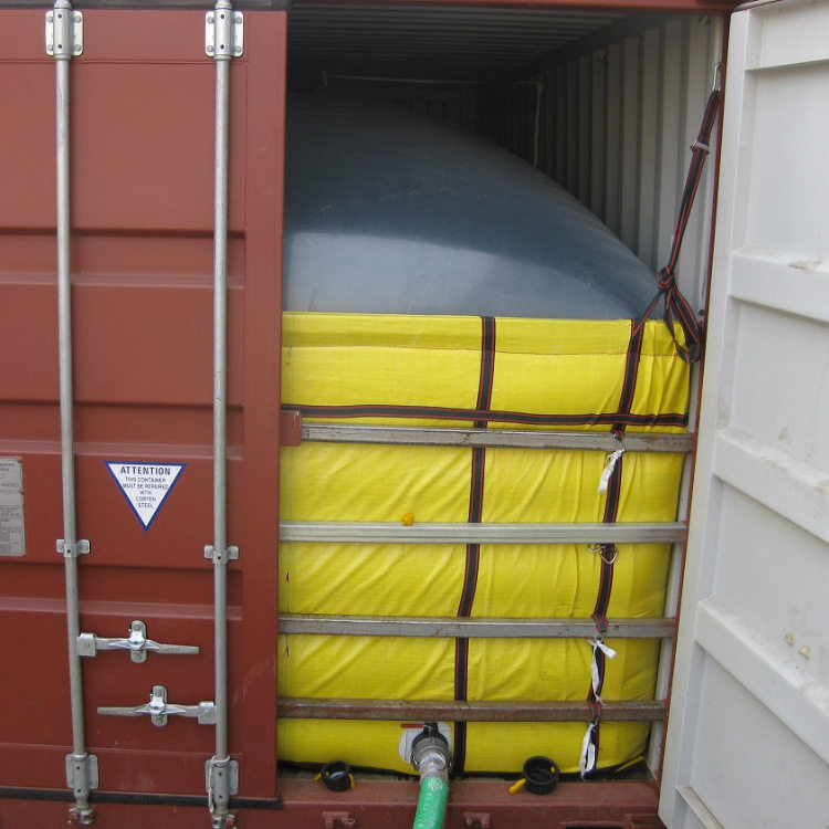 用于出口泰国运输乳胶水糖浆椰汁红酒聚丙烯集装箱液袋24000L