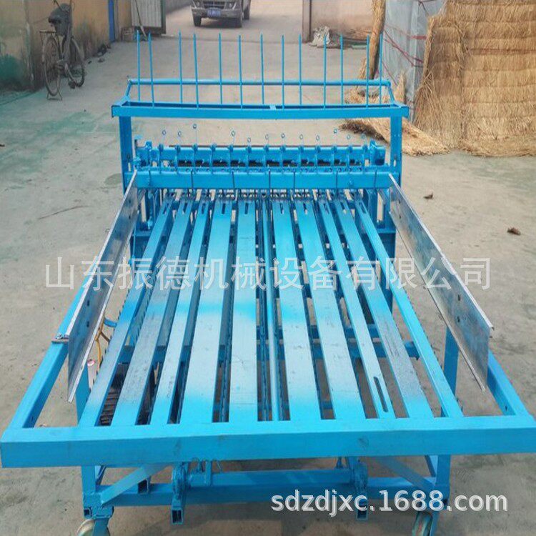 大型型号芦苇编织机设备畜牧棚草帘机大棚保温秸秆草帘机厂家