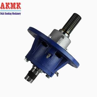 219输入螺旋减速机尾端进料口终端支撑螺旋尾端轴承端盖轴承